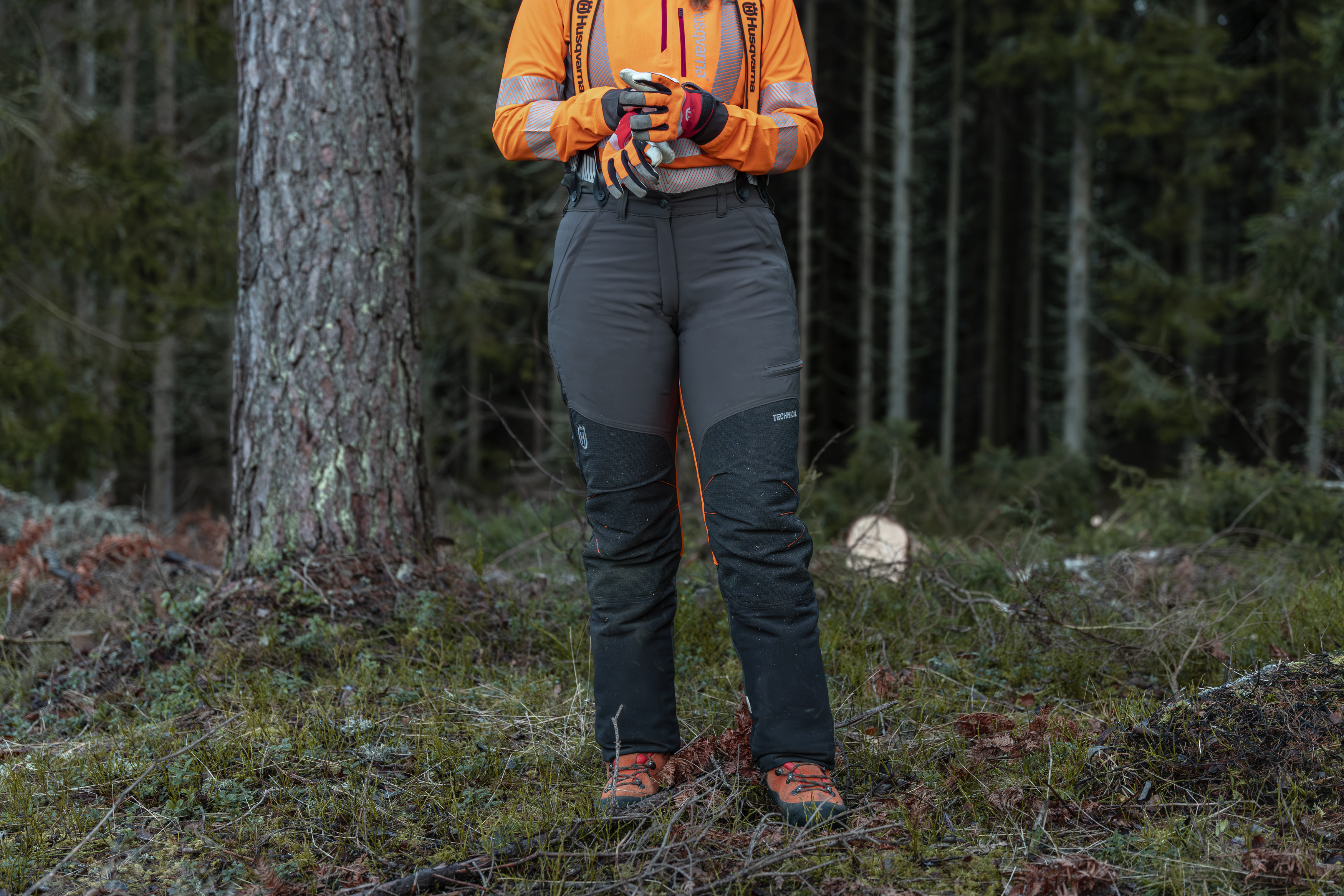 Husqvarna Schnittschutzhose Technical - Damen